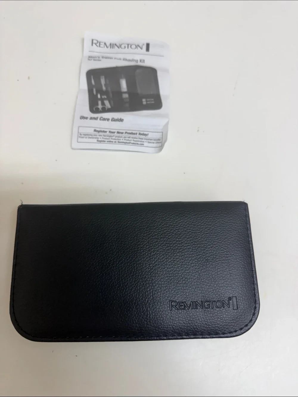 NEW Remington Black Travel Grooming Kit with Electric Shaver